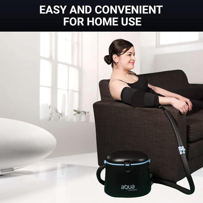 Cold Water Therapy Versatile-Fit Pad for PMT Cryotherapy Unit - Post Surgery and Injury Recovery - Pad Only for Circulating Ice Machine for Knee, Shoulder Pain Relief - with Custom couplings