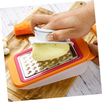 Cabilock 3Pcs Food Slicer Hand Guard Practical Finger Protectors for Vegetable and Fruit Cutting Food Safety Holder Fits Mandoline Graters and Kitchen Slicers Easy-clean Kitchen Utensil
