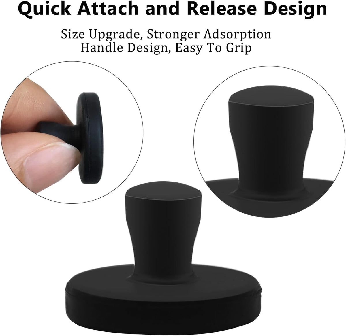 Air Fryer Magnets Silicone Full Enclosed,100% BPA FREE Waterproof Rust-proof & High-Resistant for Air Fryer Paper, Secures Disposable Paper Liner Safely Prevents Burning & Food Covering -8pcs
