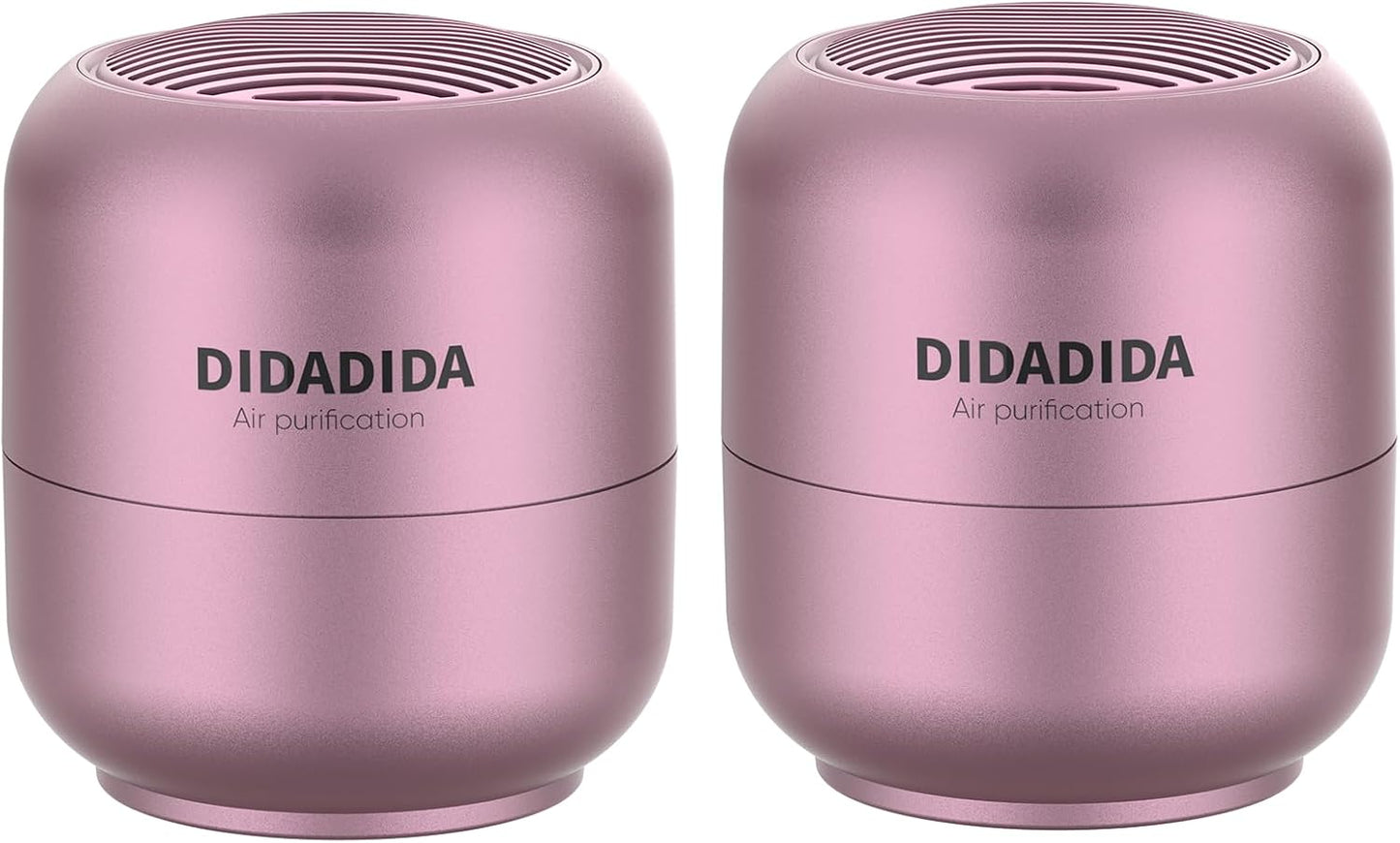 Refrigerator Deodorizer & Air Purifier | Eliminates 99% Odors, Long-Lasting Activated Charcoal Odor Absorber for Fridge & Home (Pink, 2PACK)