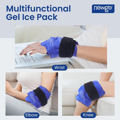 NEWGO Ankle Ice Wrap – Reusable Cold Pack for Swelling & Post-Surgery