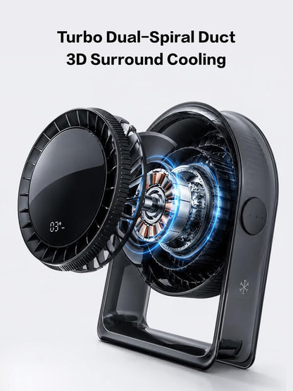 2026 Quiet USB Desk Fan,4 Speeds, 120°Tilt, table Fan for bed & Office