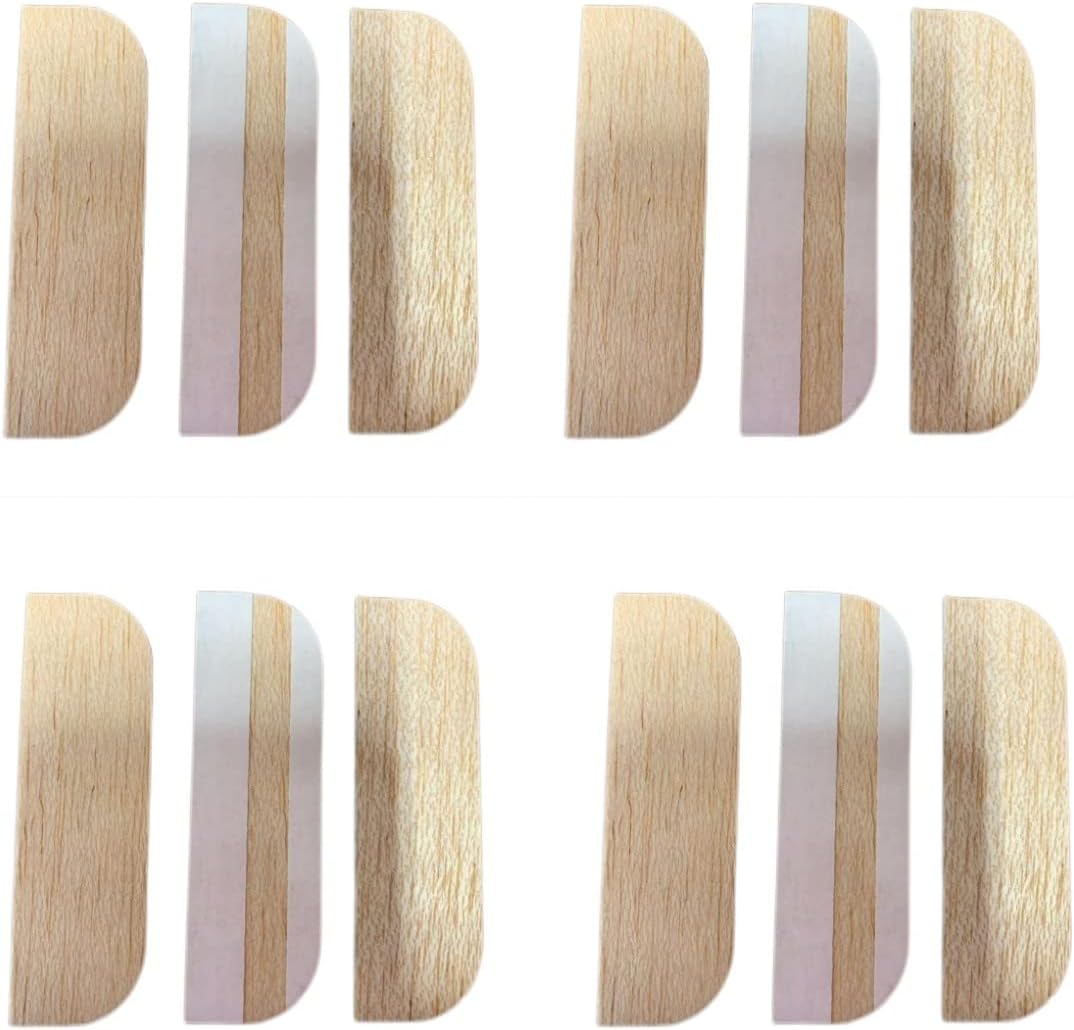 3.5 Inch Hinge Repair Plate Hinge Repair Kit Kitchen Cabinet Hinges Cabinet Door Hinge Door Hole Cover Plate Wooden Hinge Filler Plates, Hinge Blanks with Double Sided Tapes for Kitchen (12, 3.5inch)