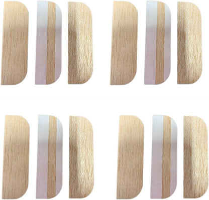 3.5 Inch Hinge Repair Plate Hinge Repair Kit Kitchen Cabinet Hinges Cabinet Door Hinge Door Hole Cover Plate Wooden Hinge Filler Plates, Hinge Blanks with Double Sided Tapes for Kitchen (12, 3.5inch)