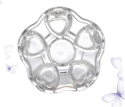Stylish Glass Base for Tea Pot Teapot Heater Creative Glass Tea Pot Base