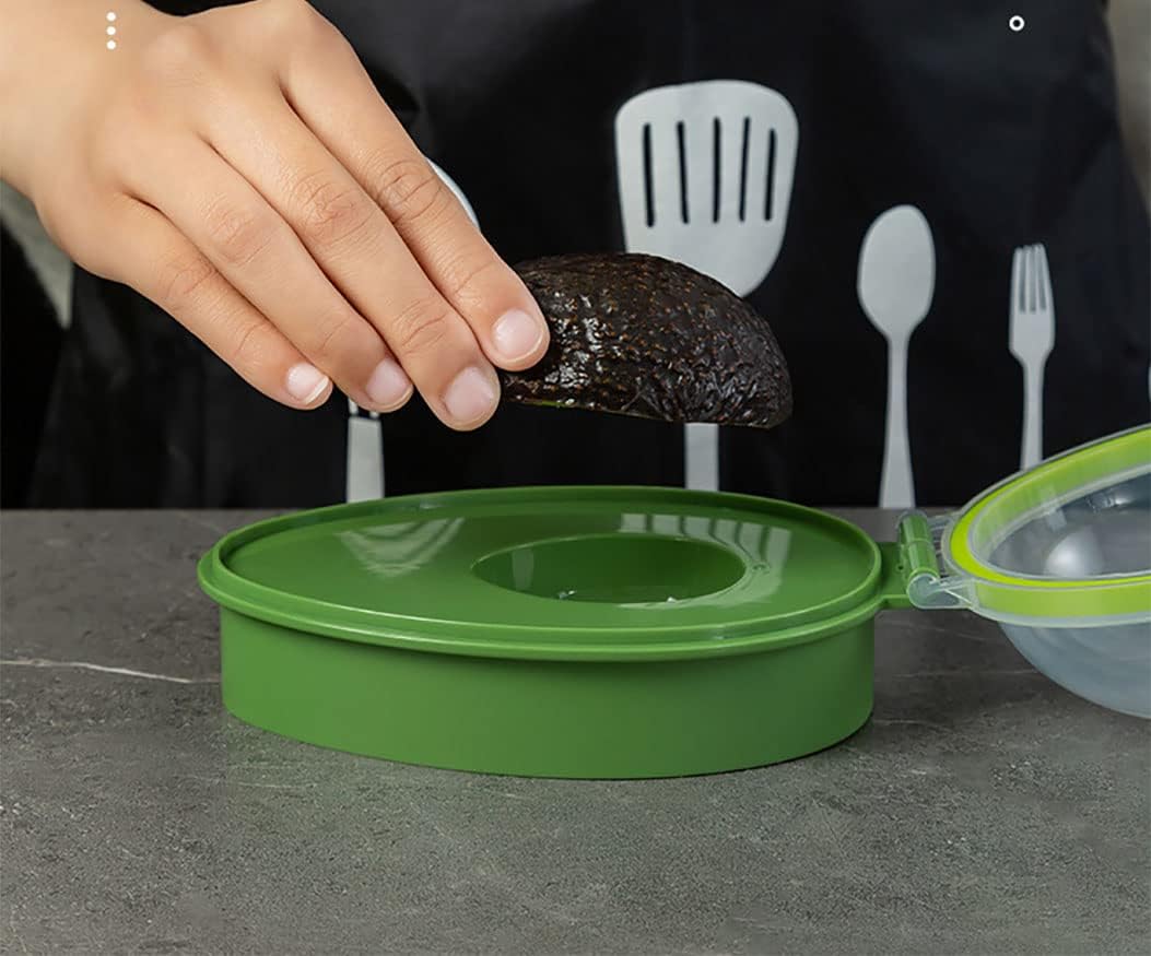 Avocado Keeper Avocado Saver Holder Food Crisper Storage Box Fruit Keeper Avocado Keeper Storage container-Keep Your Avocados Fresh for Days
