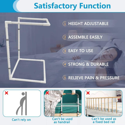 Blanket Lifter for Feet Bed Sheet Lift Foot Cradle Hospital Bed Toe Tent Blanket Support 26"-34" Adjustable Holder Bar Ankle Leg Knee Surgery Recovery Supplies