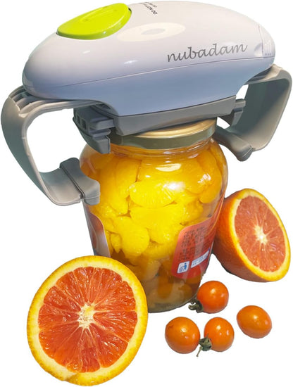 Electric Jar Opener for Seniors with Arthritis, Automatic One Touch Jar Opener for Weak Hands, Fits 1.2"-3.5" Lids
