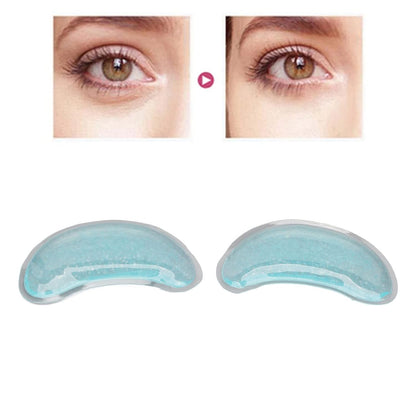 Eye patches, gel eye patches, reusable, effectively relieve eye puffiness and redness, soothe eye fatigue, and relax the eyes.