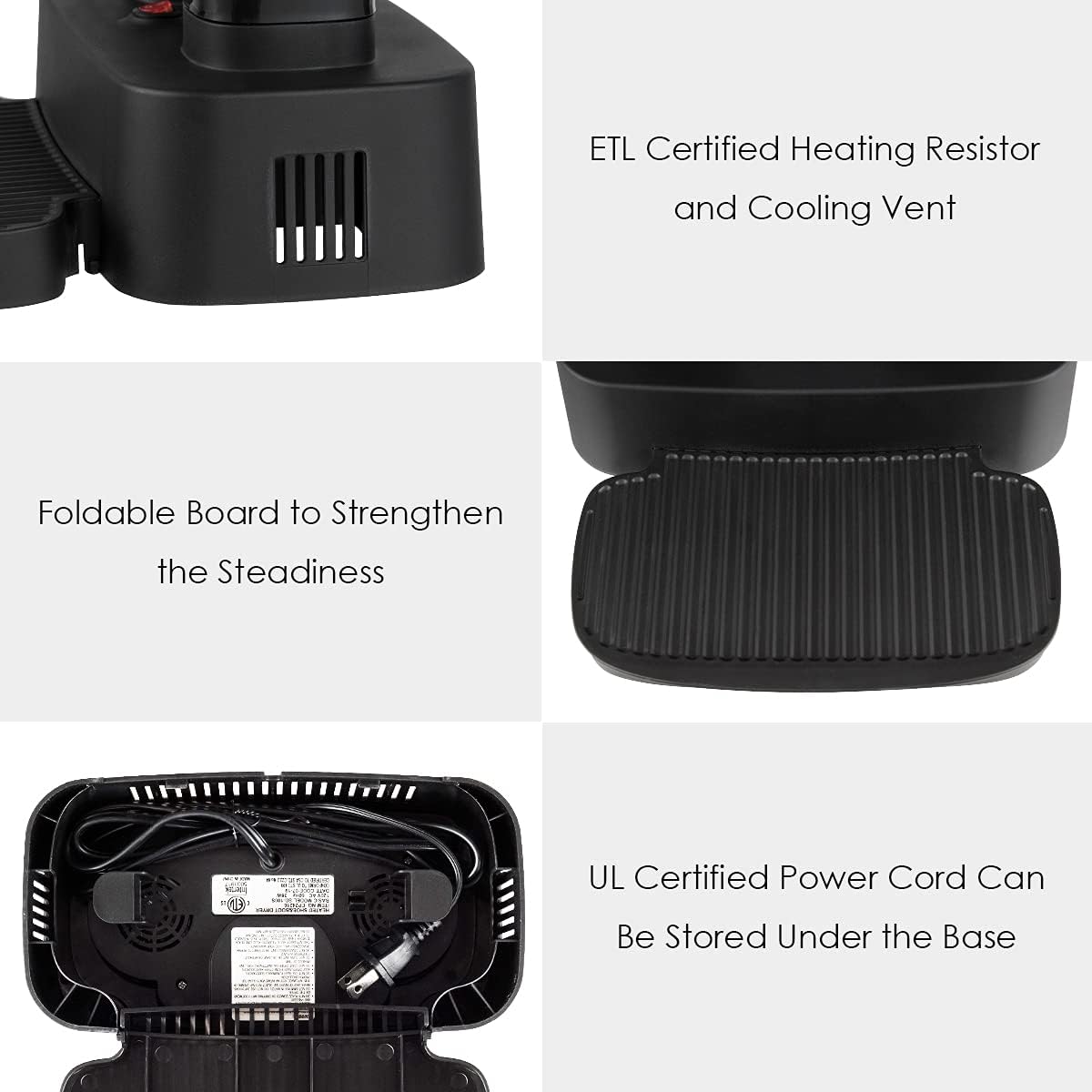 COSTWAY Electric Shoe Dryer, Double Free-Retractable Tubes for Boot, Glove, Suitable for Home, Hotel, Office