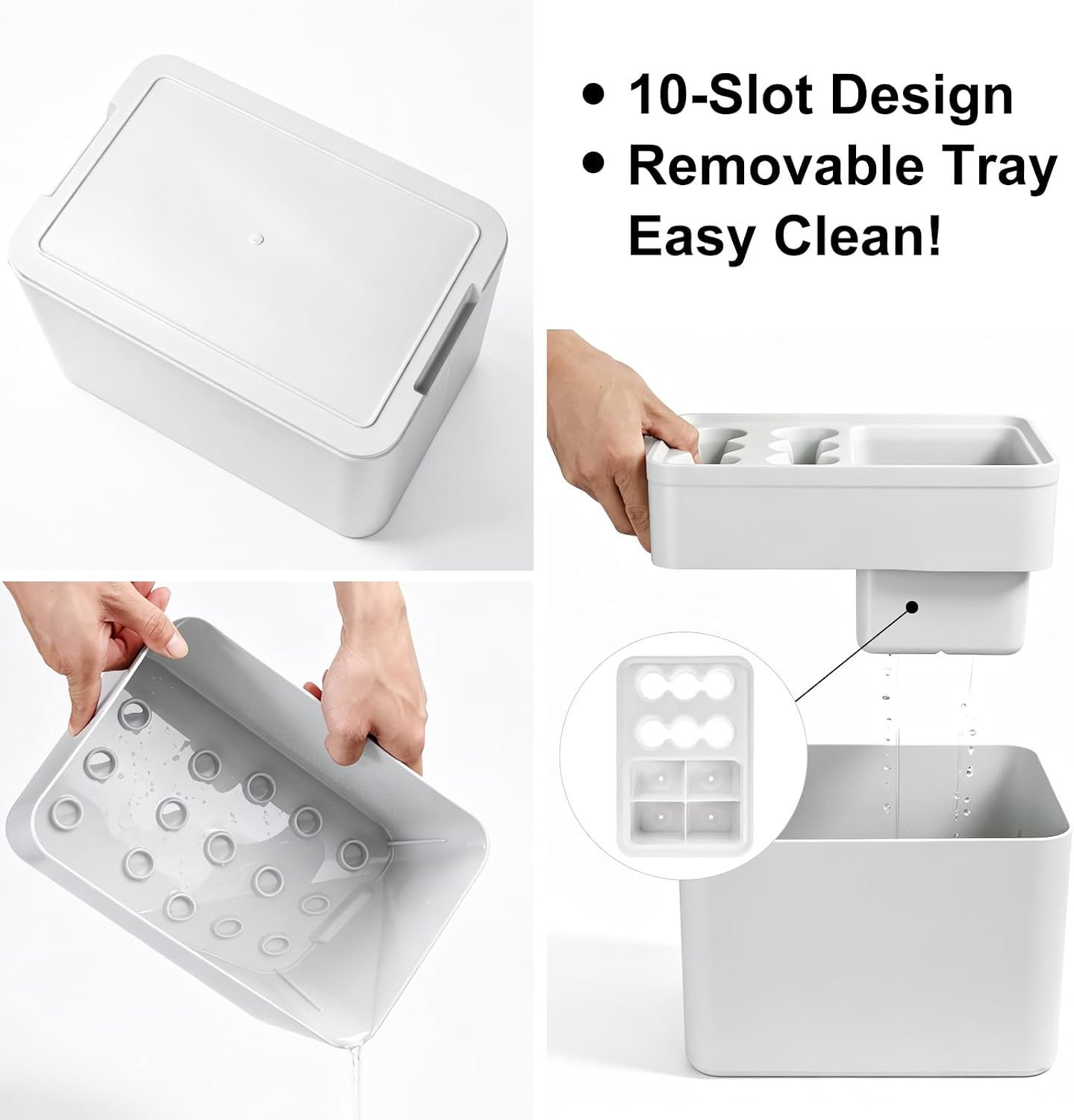 Umbrella Stand Rack Umbrella Holder with Drip Tray for Entryway Corner Home Office Decor Space Saving Organizer Stored 10 Umbrellas