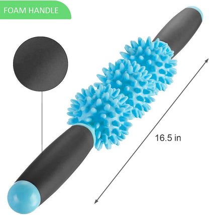 Coolife Fascia Muscle Roller, Cellulite Massager, Fascia Roller Stick