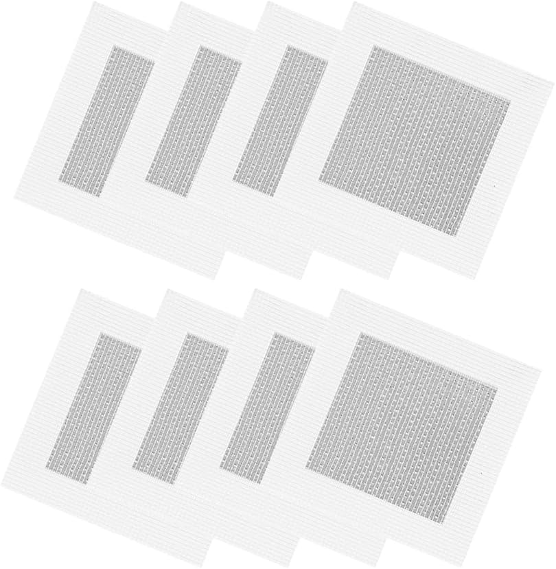 6pcs Drywall Repair Kit, 4" x 4" | Self-Adhesive Wall Patch, Fiberglass Mesh & Aluminum Metal, For Large Holes, Sheetrock Ceiling & Plaster