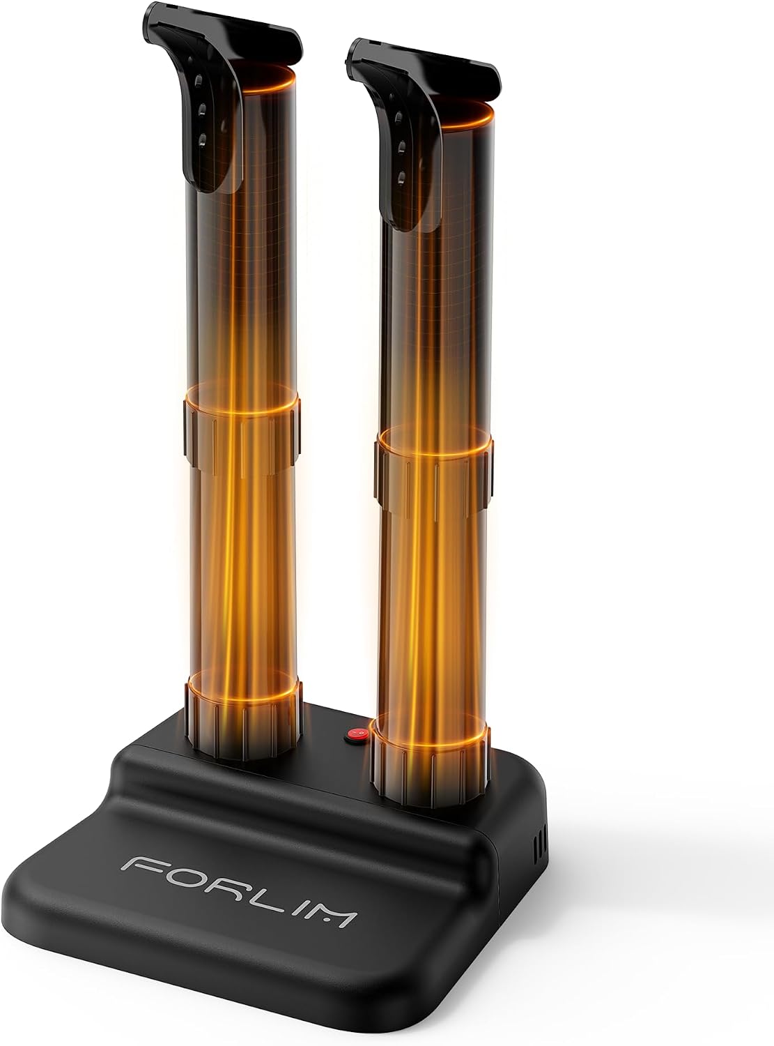 FORLIM Boot Dryer for Work Boots, Silent Shoe Dryers for Sneakers & Gloves | Energy-Saving Low Heat, No Fan Noise, 18.9 in Tall Tubes, One-Click Control, Workers, Hikers, Athletes, Dorms, Cabins