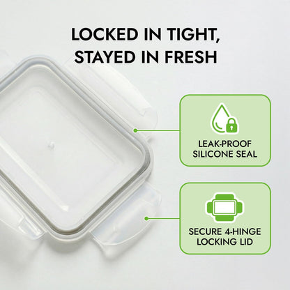 11.4 Cup Produce Saver Container for Fridge with Colander 2.7L | Airtight Fruit & Vegetable Storage Bin, Removable Strainer Basket, BPA-Free, Stackable, White Colander