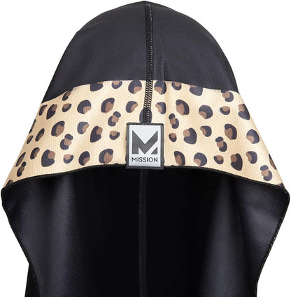 MISSION Cooling Hoodie Towel, Evaporative Cool Technology, Cools Instantly When Wet, UPF 50 Sun Protection, Contours Your Head to Stay in Place, Great for Sports, Fitness, Gym