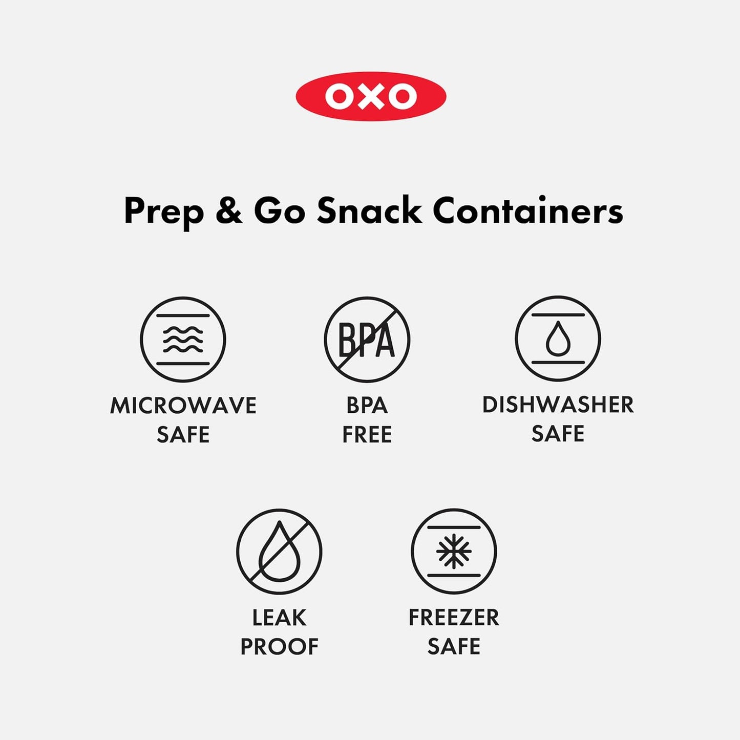 OXO Good Grips Prep and Go Container With Colander - Ocean Blue