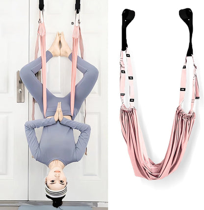 Aerial Yoga Rope for Door,Yoga Door Swing,Leg Stretcher Strap | Stretching Strap,Backbend Training Rope, Flexibility Trainer Stretching Equipment Assist Stretch for Gymnastics