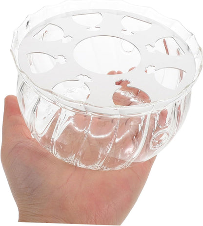 ABOOFAN Glass Teapot Warmer Tealight Holder Elegant Base for Teapots and Kettles Versatile Glass Design for Tea and Soups High-Temperature Material