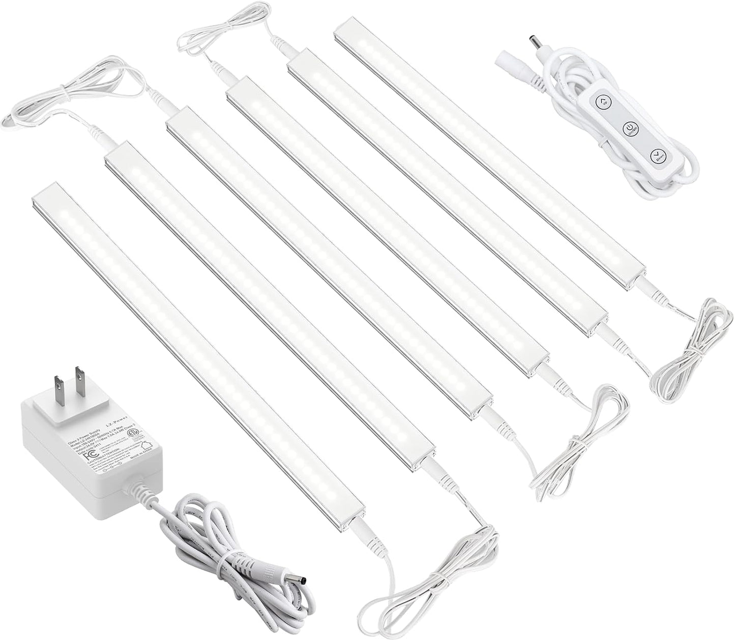 Motion Sensor Cabinet Lighting, 4500K Daylight, 3 Pack 12 inch Linkable