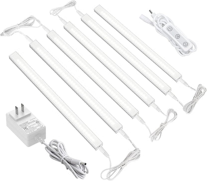 Motion Sensor Cabinet Lighting, 4500K Daylight, 3 Pack 12 inch Linkable