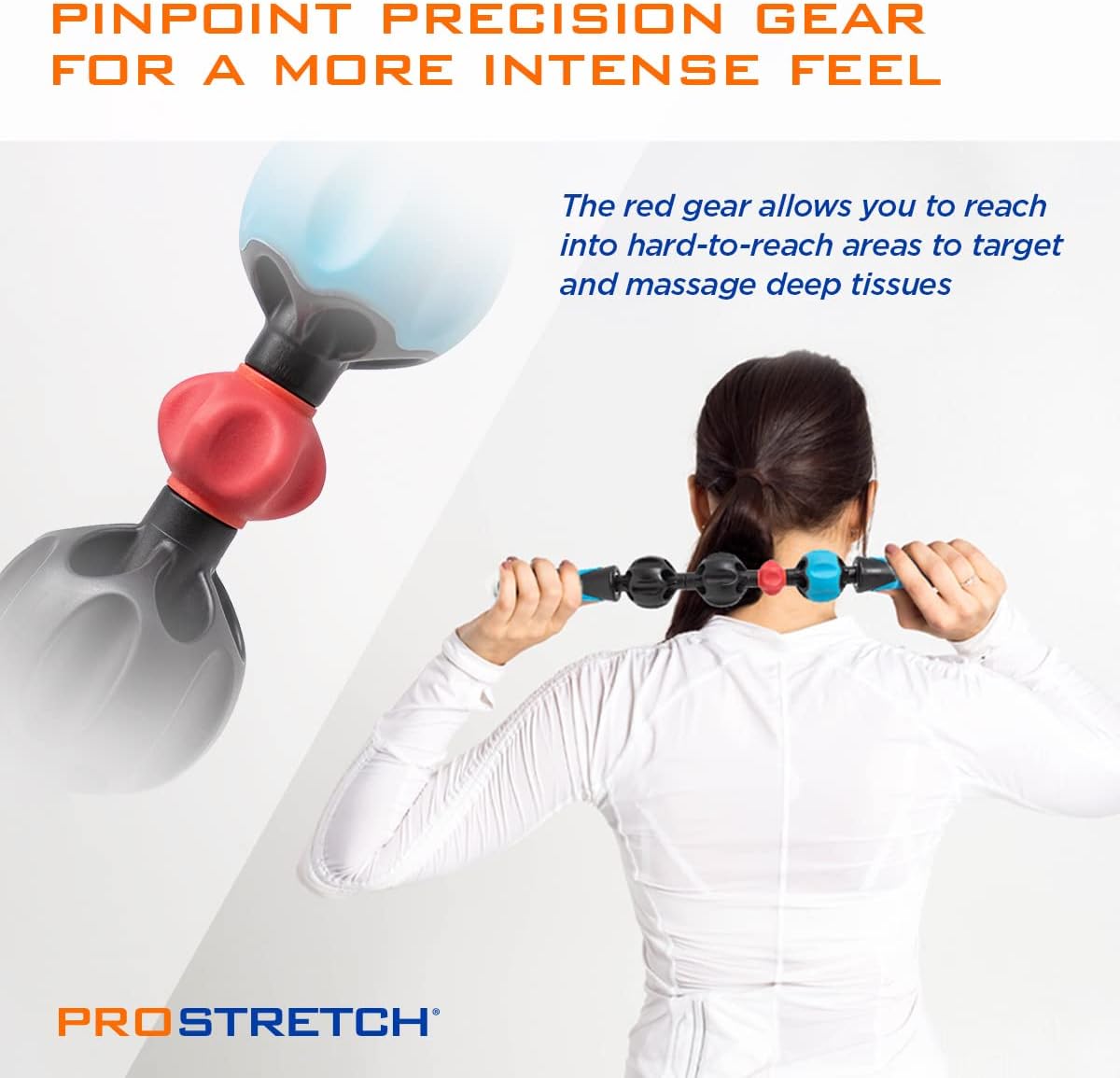 ProStretch X2, Massage Stick for Muscle Soreness Recovery & Tightness | Massage Stick Roller for Deep Tissue Therapy & Myofascial Trigger Point Release