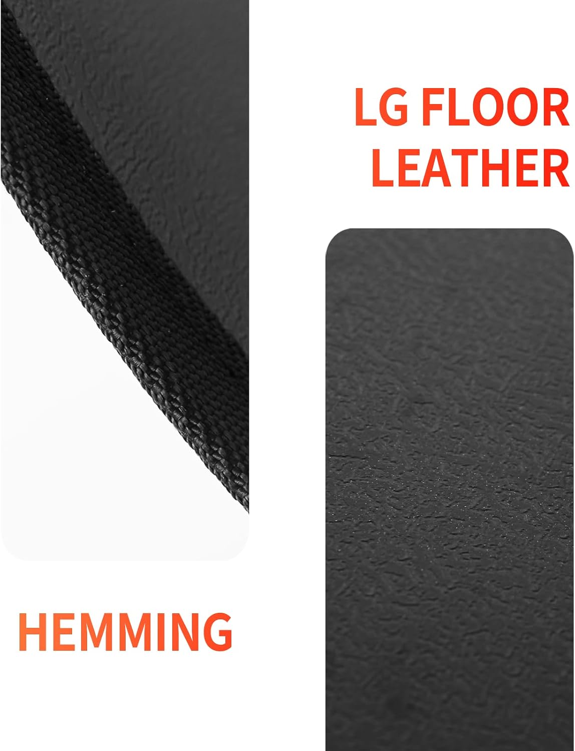 Electric Heated Floor Mats - AC 110V Foot Heater, Heated Foot Warmer Mat Under Desk for Office and Home (Black)
