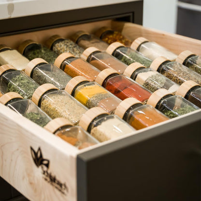 Wood Spice Drawer Organizer Insert