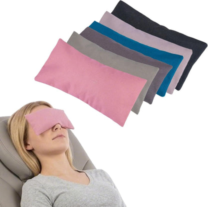 Cotton Weighted Eye Pillow Case Covers, 6pcs Soft Cooling Eye Pillow Cases | for Relaxation for Yoga, Sleeping,Meditation, Spa Migraine Relief, Massage Accessories,Covers ONLY