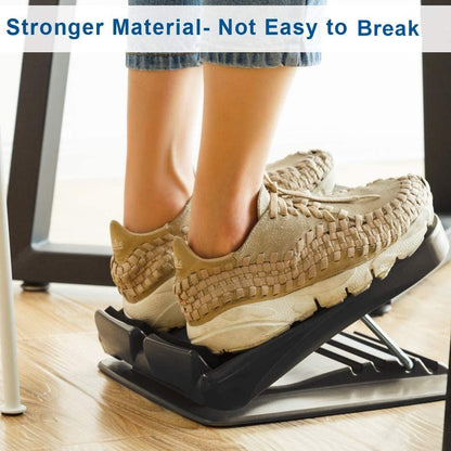 StrongTek Slant Board, ABS Plastic, Portable, 5 Angles 20°-50°, Non-Slip | 3.7 lb Lightweight Design, Secure Heel Support, Calf and Ankle Stretching, Physical Therapy, Home, Gym and Travel Use