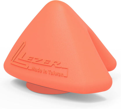 LEZER Trigger Massage Point, Manual Massage Ball, Muscle Knots Relief Tool, Myofascial Release, Physical Therapy, Deep Tissue Back Massage, Plantar Fasciitis, 2.9 in x 2.1 in (Green)