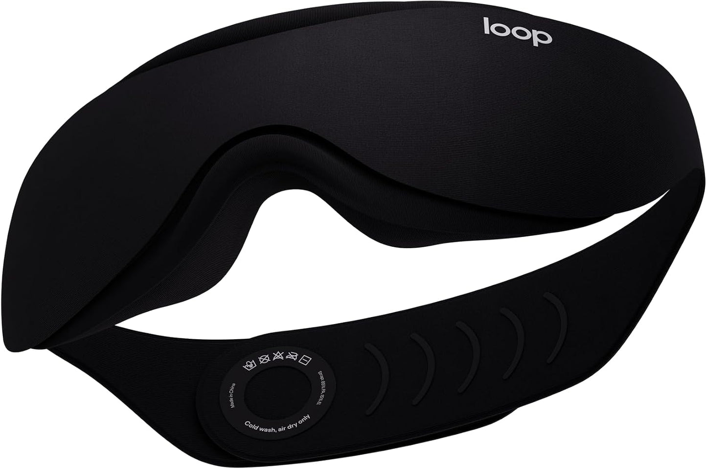 Loop Eclipse Sleep Mask – Premium Light-Blocking Eye Mask for Sleep | For Travel, Napping & Side Sleepers. Deeper Darkness for Easier Rest. Face-Hugging Fit with Eyelash Clearance
