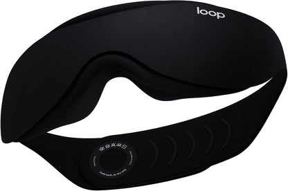 Loop Eclipse Sleep Mask – Premium Light-Blocking Eye Mask for Sleep | For Travel, Napping & Side Sleepers. Deeper Darkness for Easier Rest. Face-Hugging Fit with Eyelash Clearance
