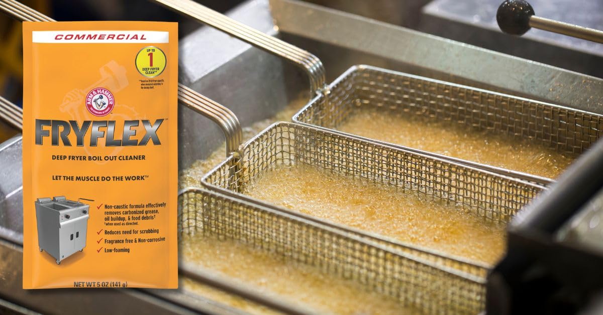 Arm & Hammer Fryflex Deep Fryer Boil Out Cleaner - 36 ct. (5 oz.)