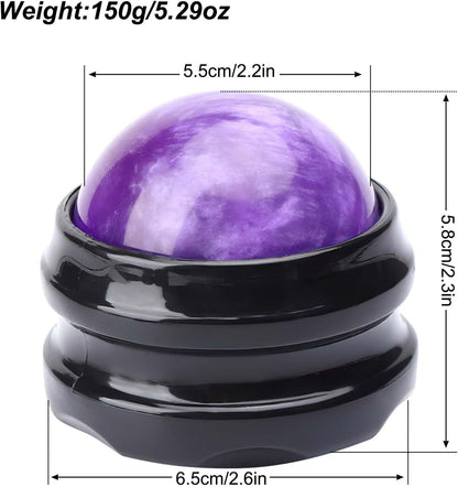 WOVTE Massage Ball, Lacrosse Balls, Self Massage Tool for Sore Muscles, Shoulders, Neck, Back, Foot, Body, Deep Tissue, Trigger Point, Muscle Knots, Yoga and Myofascial Release (Green)