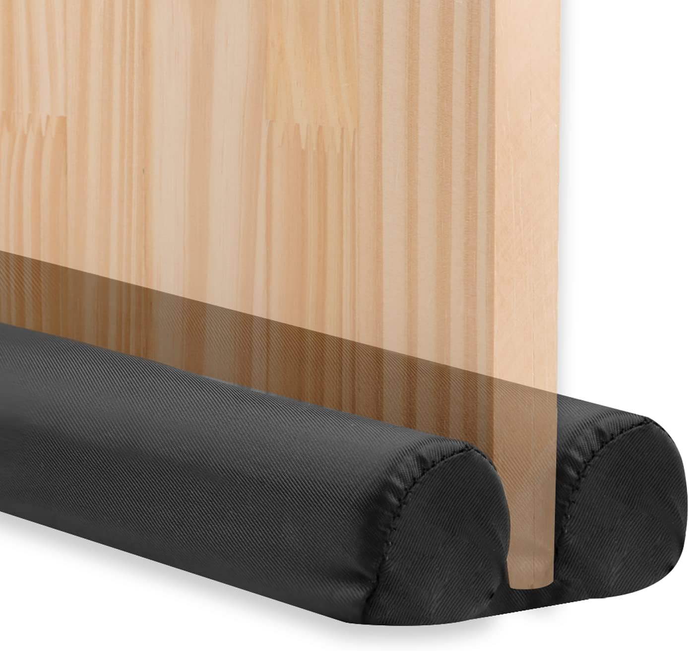 Adjustable Under Door Draft Stopper - Effectively Blocks Cold Air, Wind, Dust, and Reduces Noise - 30" Length | 30-inch adjustable under door draft stopper blocks cold air, dust, light and noise while helping improve indoor comfort
