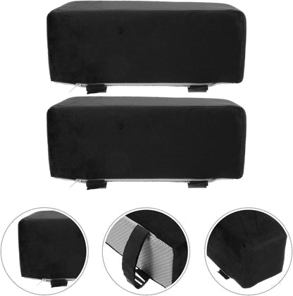 Sewroro Office Chair Arm Rest Booster Enhanced Comfort Chair Armrest Elevator Pads Sturdy Gaming Seat Armrests Lateral Support for Wheelchair Office Chair Armrest Booster