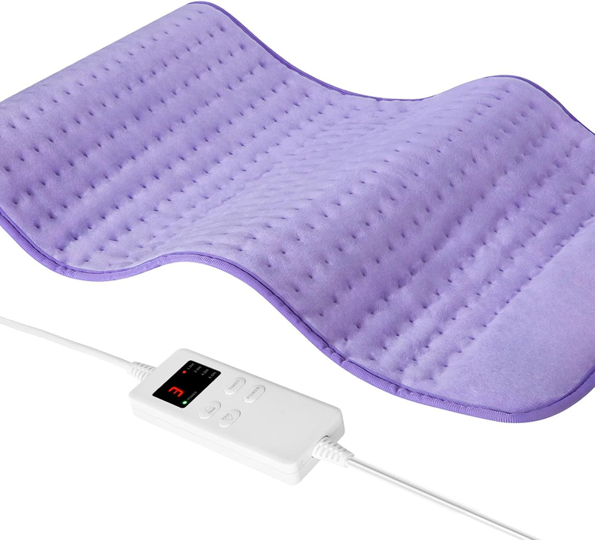 NBKLS Heating Pads for Back Neck Shoulder Pain, Electric Heating Pad Auto Shut Off, Fast Heat, Large Heating Pad Christmas Gift for Women Men, Birthday Gifts for Mom Dad (Blue)