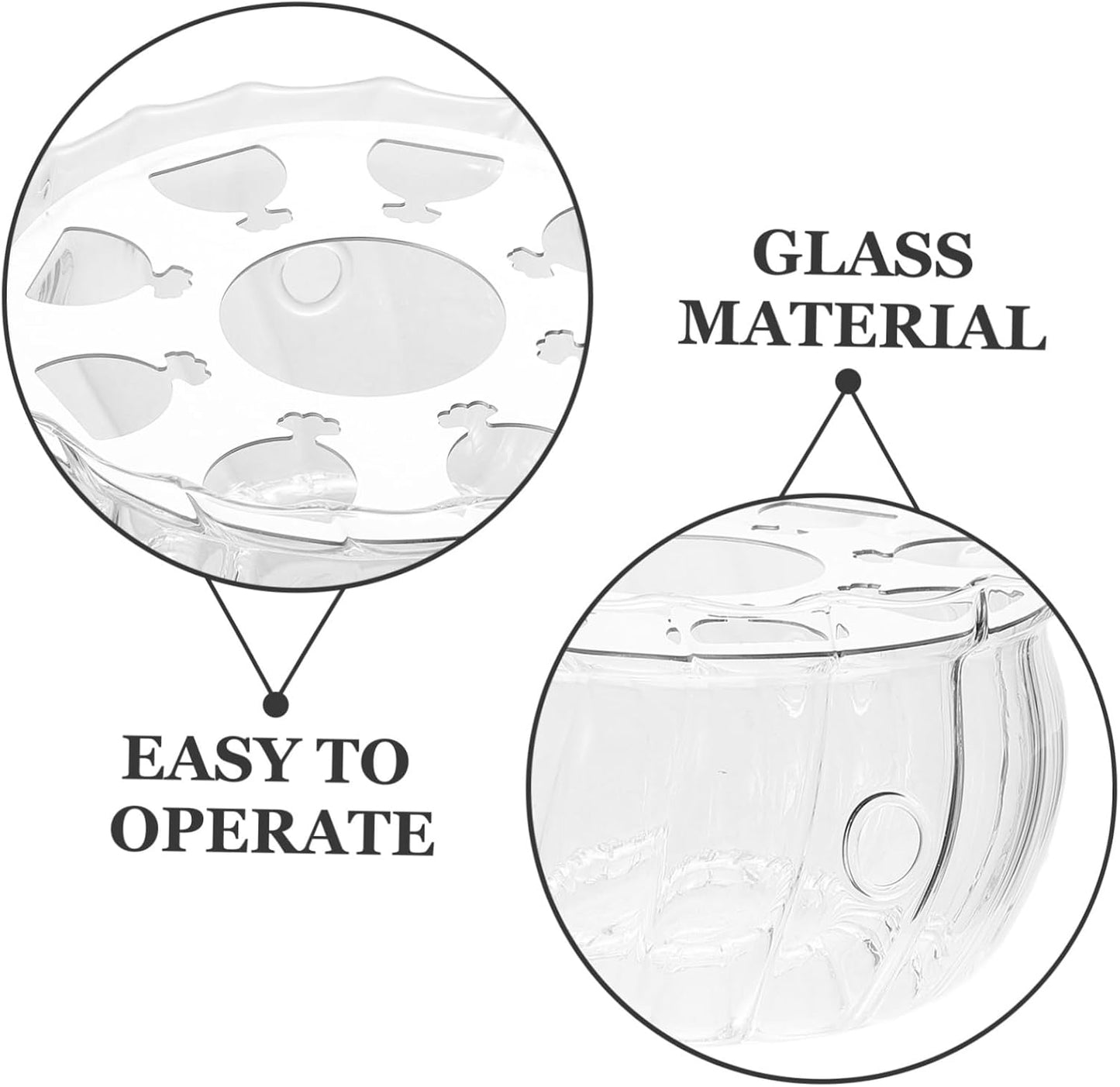 Glass Teapot Warmer Heat Resistant Candle Stand for Teapot and Food Easy to Clean Wax Warmer for Consistent Warmth Tea Accessories for Daily Use