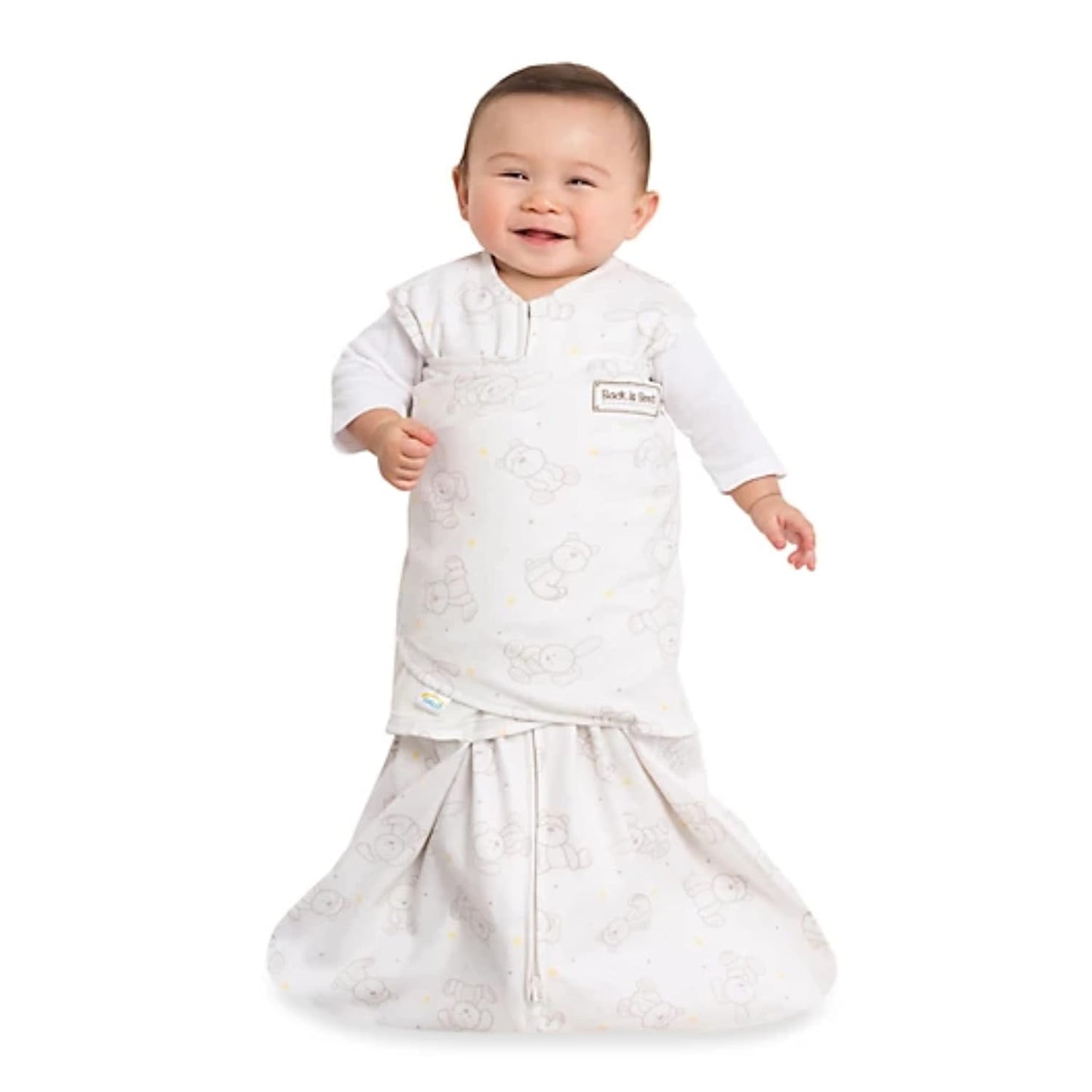 HALO 100% Cotton Sleepsack Swaddle, 3-Way Adjustable Wearable Blanket, TOG 1.5, Pink Floral, Newborn, 0-3 Months - Colors B