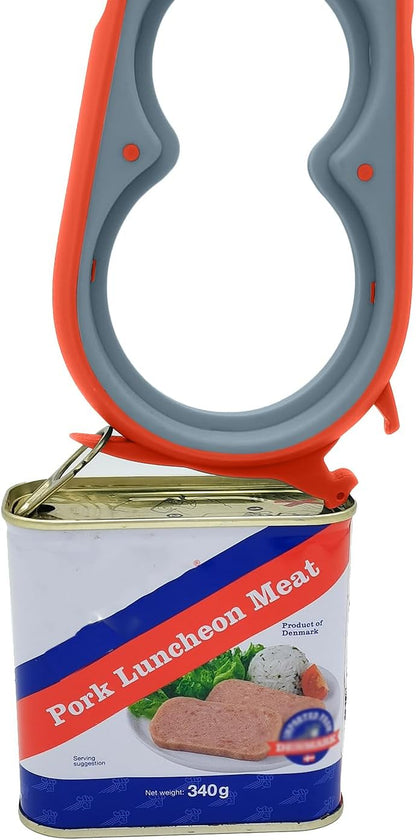 Jar Opener for Weak Hands, 5 in 1 Bottle Opener for Seniors with arthritis | Multifunctional Adjustable Lid Opener with Non-Slip Rubber Gripper Pad – Effortlessly Opens Jars, Bottles & Pop-Top Cans