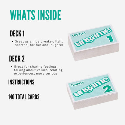 Pocket UNGAME - Seniors Edition - Non-Competitive Card Game for Seniors to Discuss, Share Values & self Express - Take a Walk Down Memory Lane - Age 55+