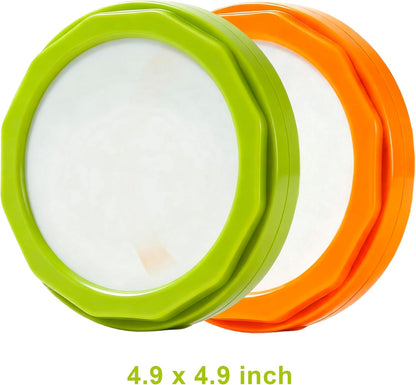 [4-Pack Multi-Size Silicone Food Savers, Upgraded Avocado & Onion Keeper for Refrigerator, Airtight Reusable Produce Containers for Fruits, Vegetables, & Meal Prep