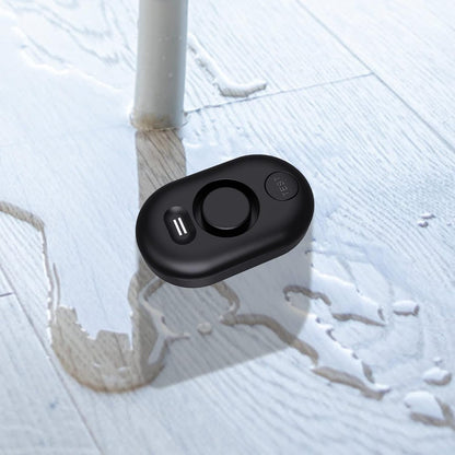 Water Leak Detector Sensor Alarm: Home Water Flooding Monitor Smart Sink Overflow Monitoring Adjustable Wet Moisture Alert Pipe Leakage Drip Detection Warning for Basement Floor