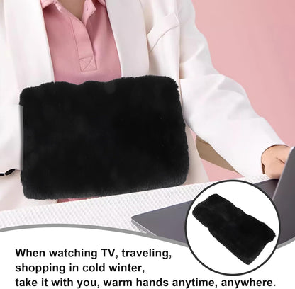 ULTECHNOVO Plush Hand Muff Warmer Portable Hand Pouch Muff Clothing Accessory Delicate Appearance for Traveling and Shopping in Cold Weather