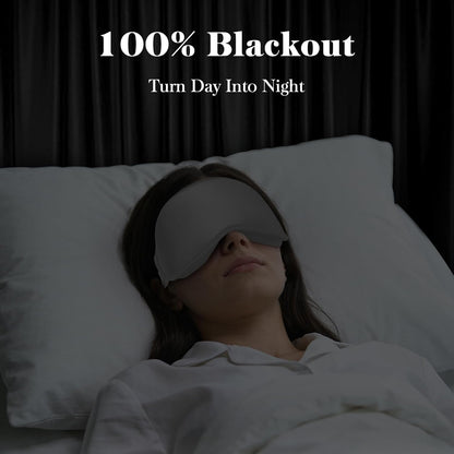 Fygrip 3D Eye Mask Sleep Mask for Men & Women, Black