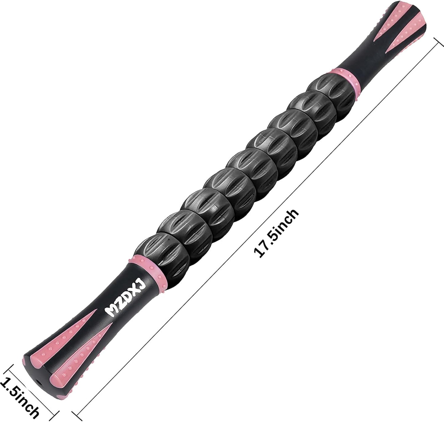 Wooden Cellulite Massage Roller for Legs and Thighs - Handheld Fascia Blaster Tool for Muscle Relief, Lymphatic Drainage & Body Sculpting - Anti Cellulite Massager for Women and Men (12 Wheel)