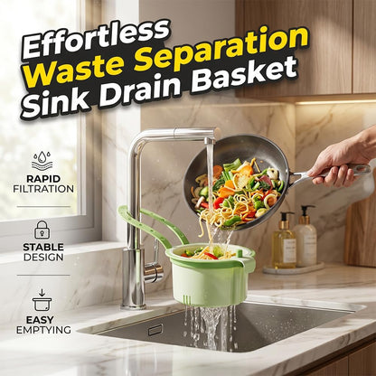 2026 New Cactus Kitchen Sink Strainer Basket, Sink Drain Strainer Self-Cleaning Faucet Hanging Filter Basket, Presses to Release Waste Baskets Cactus Strainers for Residues Separation (Bronw (1PCS))