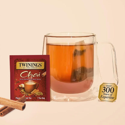 Twinings Assorted Herbal, Naturally Caffeine-Free Tea Bag Sampler (40 Count) 13 Flavour Boxed Variety Gift Set