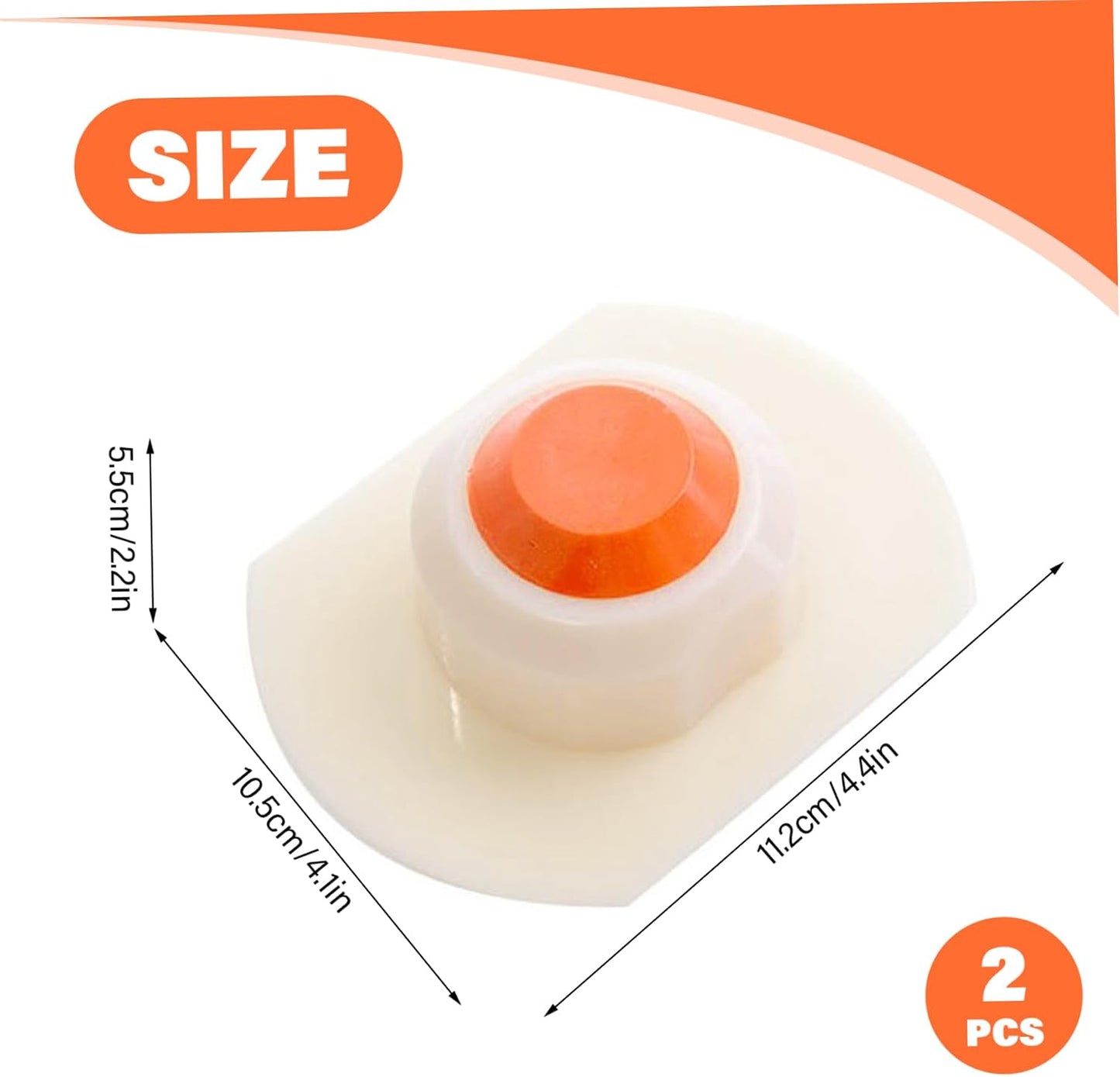 2Pcs Finger Guards for Cutting, Anti-Cut Onion Slicer Holder with Non-Slip Grip for Vegetable Grater, Kitchen Adjustable Safe Chopping Artifact